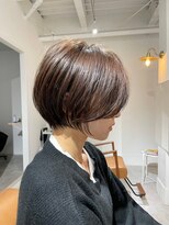 ジュベ 別府店(juve.)&nbsp;別府ショートボブ顔まわりレイヤーカット髪質改善カラー30代