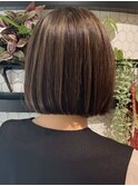 三鷹ショートボブくびれショートイルミナカラー顔周りレイヤー