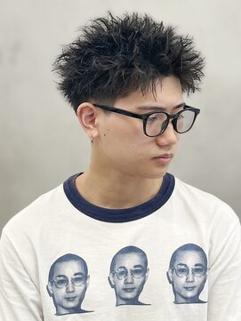 ネクストメンズ 表参道(NEXT men's) MEN’S HAIR/サーフカール/刈り上げセンターパート/渋谷