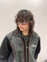 ウルフ×スパイラルパーマ