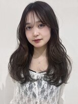エアー 青山(AIR)&nbsp;顔周りカット/似合わせカット/レイヤーカット/前髪長め/韓国ヘア