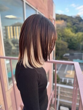 ビアージュ(Viage) #ホワイト #ベージュ #ホワイトベージュ #インナー #ブリーチ