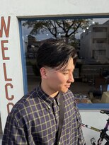 フォーコーナーズカットショップフェイビーズ 名古屋西(FourCornersCutShop favey's)&nbsp;テーパーフェードで創るパートスタイル