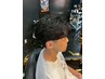 【MEN'S】カット+パーマ＋眉カット　￥16800［中野/MEN'S］
