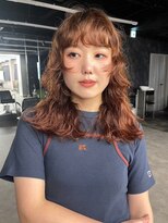 ナービス(NARVIS) 透明感ブラウンベージュ/デザインパーマ/似合わせカット