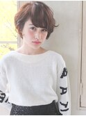 ナチュラルショートボブ