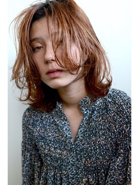 ミラバイグリーン(Mira by green) warm orange × natural perm #12