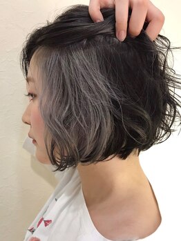 ヘアーミックス ニット(hair mix nitt)の写真/デザインカラーは若い子だけのもの？違います☆nittのデザインカラーは世代問わず誰でも綺麗に染まります♪