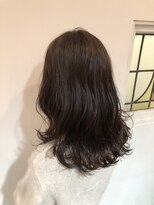 パティオンツー(PATIONN2)&nbsp;20代30代の波巻きモノトーンブルージュ★【表参道原宿青山】