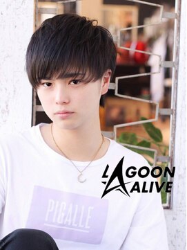 ラグーンアライブ(LAGOON ALIVE) メンズ/メンズカット/メンズマッシュ/ツーブロック/眉毛/盛岡