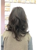 【イルミナ☆アドミオカラー】　バイオレットアッシュ×ベージュ