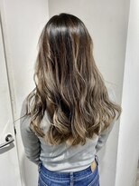 フォーク(FOLK)&nbsp;恵比寿_シアーグレージュグラデーションカラー_バレイヤージュ