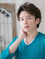 メンズヘア ビーセカンド 草加店(MENS HAIR B-2)&nbsp;ワイルドアップバングのニュアンスショートE(草加)(メンズ)