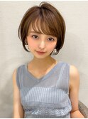 くびれショートはシースルーバングが◎錦糸町