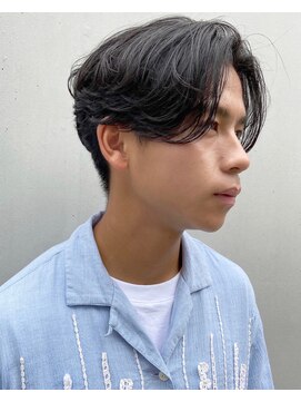 ユノ(juno) メンズセンターパート