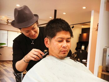 ボンズ ヘアー(Bonds hair)の写真/【下祇園】超有名men'sサロン出身の実力派スタッフのみ在籍♪[カット+シャンプー(orシェービング) ¥2800]