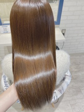 リオールヘア 北千住(LIOR.HAIR) 髪質改善ミネコラ×ブラウンカラー