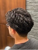 プレミアムバーバー 目黒店(PREMIUM BARBER produce by HIRO GINZA) おしゃパーマでセットを簡単に！