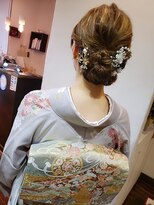 アイビイ(ivy) 訪問着　和装　ヘアセット