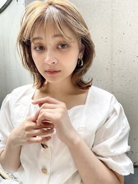 ラボヌールヘアー オリビエ 北千住店(La Bonheur hair Olivier) 愛されミディ