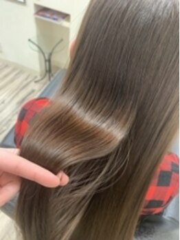 インク ヘアデザイン(incc hair design)の写真/傷んだ髪にお悩みの方必見☆【incc hair design】のトリートメントならハイダメージの方でもサラサラに♪