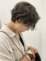 エフ ヘアーアンドリラクゼーション(F. hair & relaxation)&nbsp;【F.】中崎町20代30代ハンサムショートパーマ