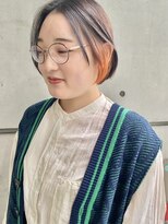 ミー(me.)&nbsp;ショートボブ＋インナーオレンジ