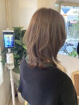 アミュレ(Amule)&nbsp;大人女子にバニラベージュガーリーセミディ30代40代梅ヶ丘美容室