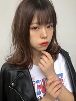 ミュート 原宿店(mute)&nbsp;【mute原宿】シースルーバング×オリーブアッシュ