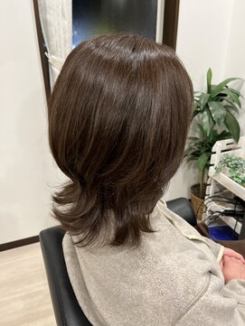 コア フィール ア デイ(COIFFURE A DAY) 【M3D見附今町】髪質改善カラー