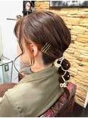 結婚式二次会お呼ばれセット玉ねぎヘアイヤリングカラー