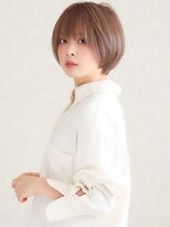 フレーム 博多店(FRAME)&nbsp;ナチュラルストレートハンサムショートショートシースルー前髪