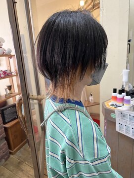 スミ(sumi) ウルフカット/長崎ウルフカット/ウルフヘア/20代30代40代◎岩田