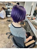 パープルカラー ラベンダーカラーケアブリーチ