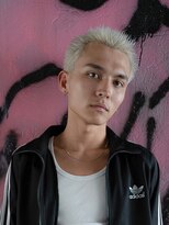 エースハバナ 渋谷(1 HAVANA)&nbsp;20代30代大人かわいい斜めバングデザインカラーシルキーベージュ