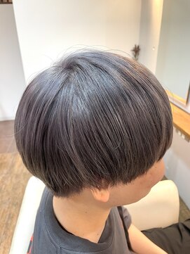 スタジオフォーエイチ(STUDIO 4H) ダブルカラー/ハイトーンシルバー/ グレージュ/マッシュ