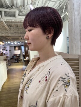 リノショアーズ ショウナン 辻堂店(RinoShores SHONAN) 大人ガーリーレッド系プリカール愛されミニマムショート