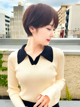 ロンドジェネルーズ 柏(Lond generous) 【小林翼】ショート/顔まわり/前髪/縮毛矯正/白髪ぼかし/柏