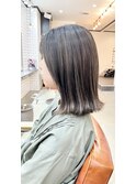 切りっぱなしボブ