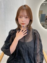 アンバー 池袋(amber)&nbsp;切りっぱなしボブ/美髪/ピンクブラウン[池袋駅]