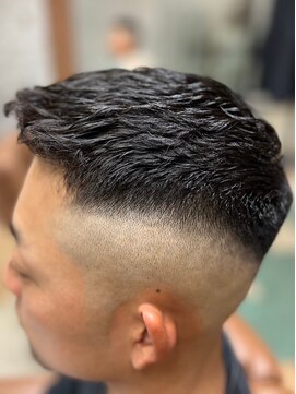 アポロカットステージ 相模大野店 アップバング/ツーブロックマッシュ<理容室>[メンズ/相模大野]