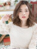 アシンメトリーフェミニティくせ毛風カールc5大宮20代30代40代