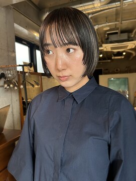 ソイリウム 下北沢(soi rium) ミニボブ_ショートボブ_切りっぱなしボブ