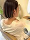 キャリフヘアストア(CALIF hair store)の写真/地肌と髪に優しい<ケアカラー>が大注目☆髪質を改善しながら、周りから褒められる艶やかな仕上がりに＊