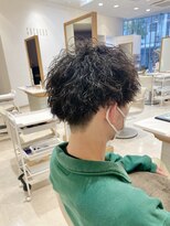 シュヴー 浦安店(CHEVEUX)&nbsp;メンズツイストスパイラルパーマツーブロック