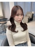 【韓国風】20代、30代◎内巻き流れる顔まわりカット
