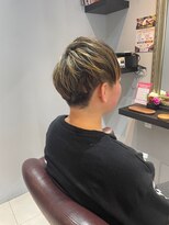 リプラス(Replus)&nbsp;女性ショート/ハイライトカラー