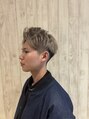 アース 花巻店(HAIR&MAKE EARTH) ゴールドカラー☆金髪個性感が出せます！