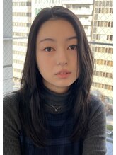 湯舟琢耶：ナチュラルなレイヤーでゆるっと韓国風【毛先をワンカール内巻きにするだけで可愛くなれます♪】