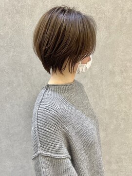 ザラフター ザブリーチ 新下関(the laughter/The bleach) 大人可愛いショートボブ